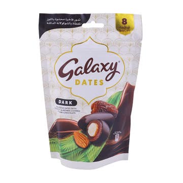 Galaxy Dark Chocolate Coated Dates 96g