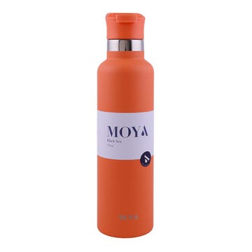Moya Black Sea Coral Water Bottle with Spout Lid 700ml