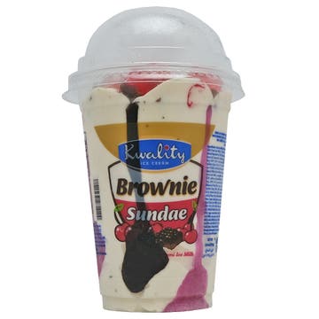 Kwality Brownie Sundae Ice Cream 220ml