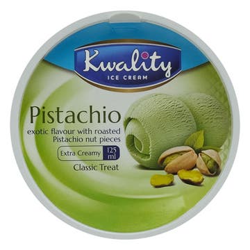 Kwality Pistachio Cup Ice Cream 125ml