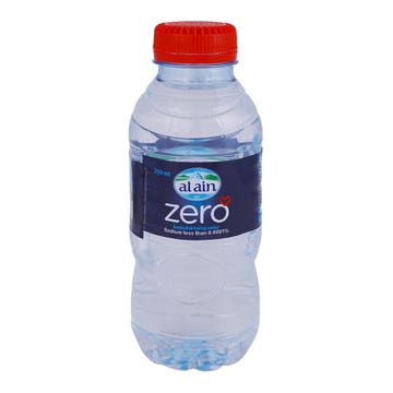 Al Ain Water Zero Less Sodium Water 200ml