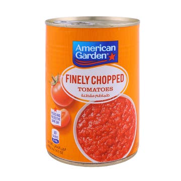 American Garden Finely Chopped Tomatoes 400g
