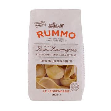 Rummo Le Leggendarie Conchiglioni Rigati No. 147 Pasta 500g