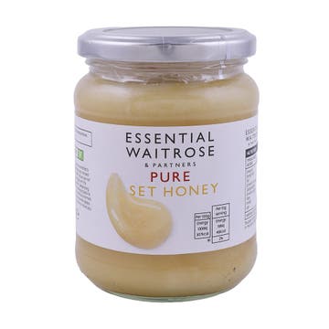 Waitrose Essentials Pure Set Honey 454g