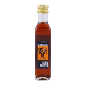 Waitrose Cooks' Ingredients Toasted Sesame Oil 250ml