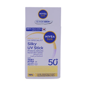 Nivea Sun Silky UV Stick SPF50+ Cream 15g
