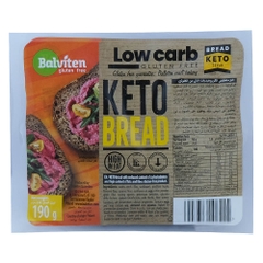 Balviten Gluten Free Low Carb Keto Bread 190g