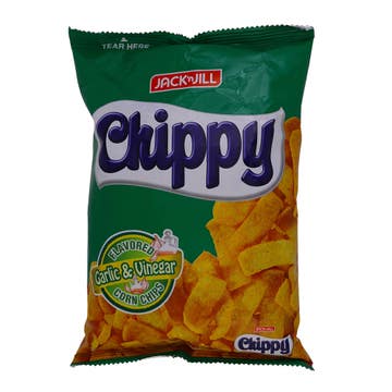 JacknJill Chippy Garlic & Vinegar Corn Chips 110g