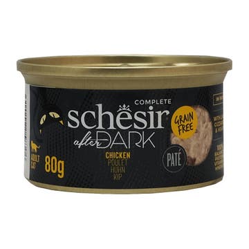 Schesir After Dark Chicken In Pate Cat Food 80g