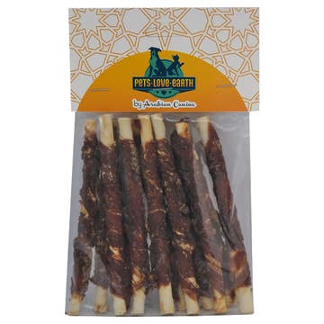 Pets Love Earth Dry Chicken Wrap Rawhide Dog Food 12s