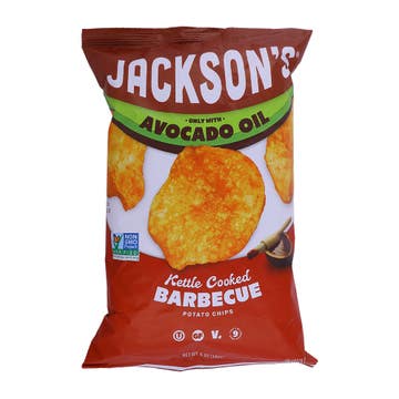 Jackson's Barbecue Kettle Cooked Potato Chips 142g