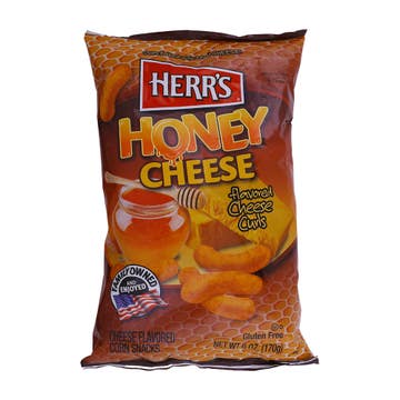 Herr's Honey Cheese Curls Corn Snack 170g