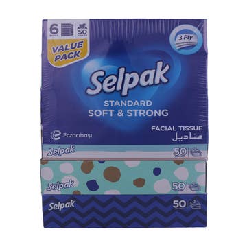Selpak Standard Facial Tissue 2xx50s