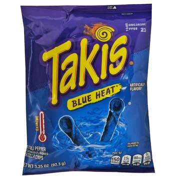 Takis Blue Heat Chilli Tortilla Chips 92.3g