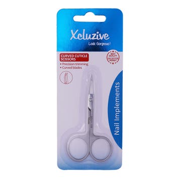 Xcluzive Curved Cuticle Scissors