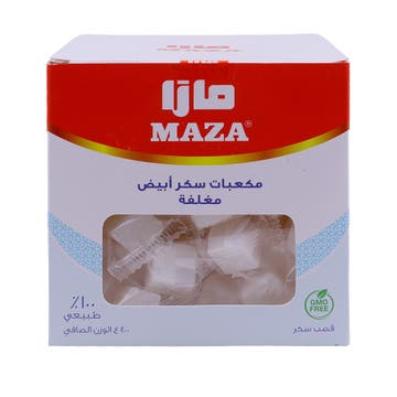 Maza Wrapped White Sugar Cubes 400g