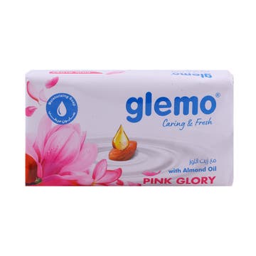 Glemo Pink Soap Bar 120g