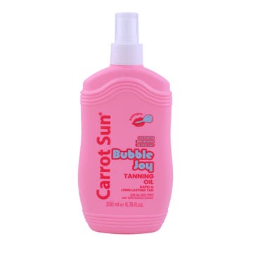 Carrot Sun Bubble Joy Tanning Oil 200ml
