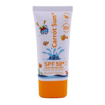 Carrot Sun Kids SPF 50+ Sunscreen Cream 60ml