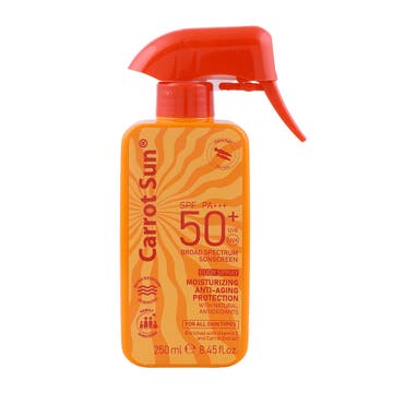Carrot Sun SPF 50+ Sunscreen Body Spray 250ml
