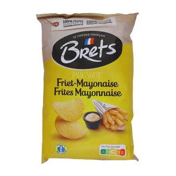 Brets Fries Mayonaise Potato Crisps 125g