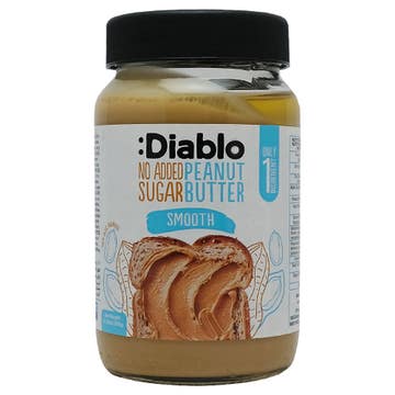 Diablo Smooth Sugar Free Peanut Butter 350g