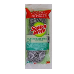 3m Scotch Brite Stainless Steel Spiral Scrubber&nbsp;[2+1 Free] [Special Offer]