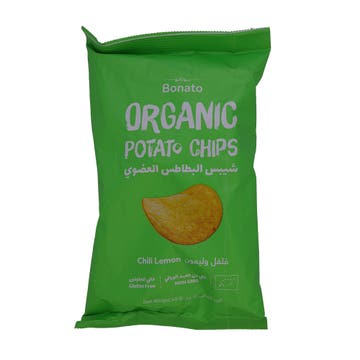 Bonato Organic Chili Lemon Potato Chips 40g