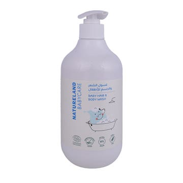 Natureland Baby Hair & Body Wash 500ml