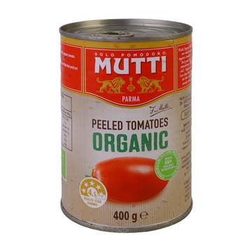 Mutti Organic Peeled Tomato 400g
