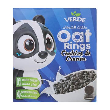 Verde Cookies & Cream Oat Rings Cereal 250g