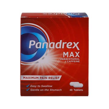 Panadrex Max 500 mg Paracetamol Tablets 48s