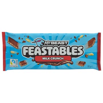 Mr Beast Feastables Milk Crunch Chocolate 60g