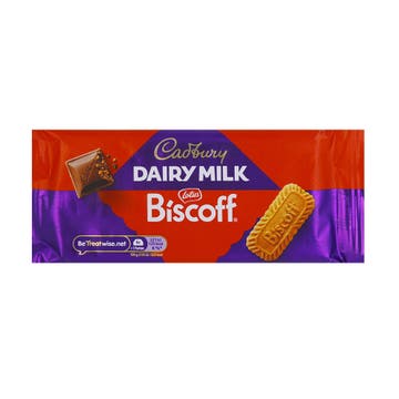 Cadbury Dairy Milk Lotus Biscoff Chocolate 95g