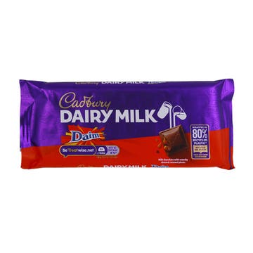 Cadbury Dairy Milk Daim Chocolate 120g