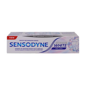 Sensodyne Advanced White Deep Clean Toothpaste 75ml