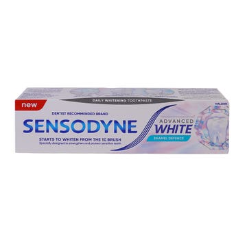 Sensodyne Advanced White Enamel Defence Toothpaste 75ml