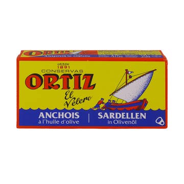 Ortiz Anchois Filets In Olive Oil Tin 47.5g