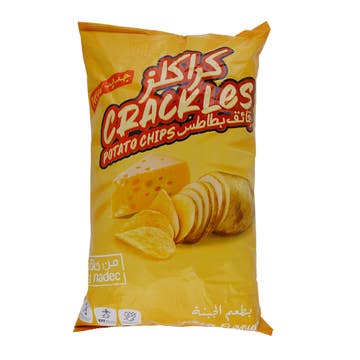 Nadec Crackles Cheese Potato Chips 155g
