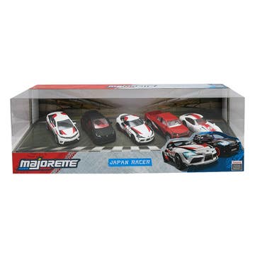 Majorette 5 Pieces Toyota Racing B Gift Pack Set