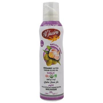 Al Jazira Organic Garlic Extra Virgin Olive Oil Spray 200ml