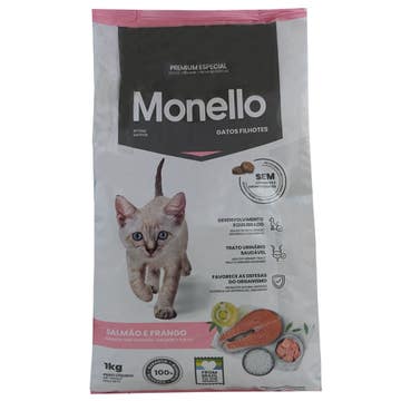 Monello Salmon & Chicken Kitten Food 1Kg
