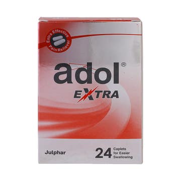 Adol Extra Caplets 500mg Paracetamol 24's