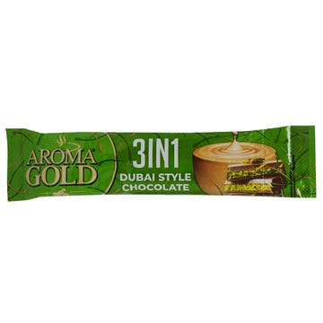 Aroma Gold 3In1 Dubai Style Chocolate Instant Coffee 16g