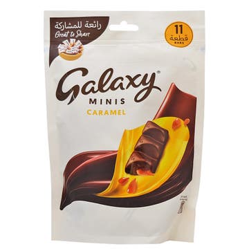 Galaxy Minis Caramel Chocolate 154g