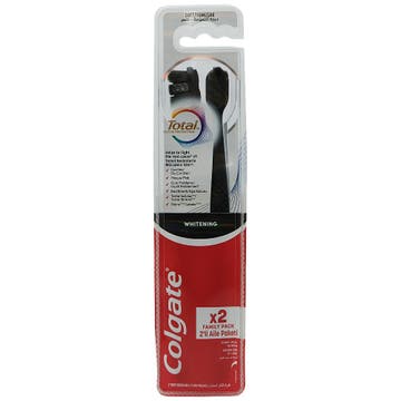 Colgate Total Whitening Soft Toothbrush 2s