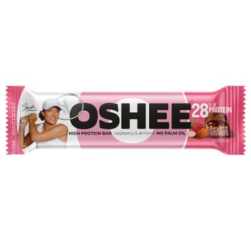 Oshee Raspberry & Almond Protein Bar 47g