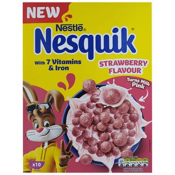 Nestle Nesquik Strawberry Cereal 310g