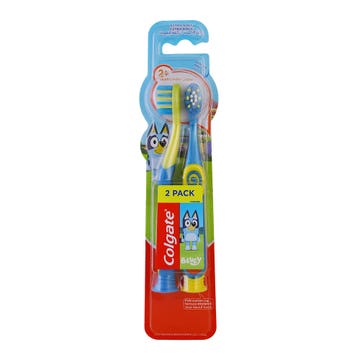 Colgate Soft Kids Bluey Toothbrush 2s [2-5 Years]