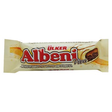 Ulker Albeni White Chocolate Caramel Bar 25g